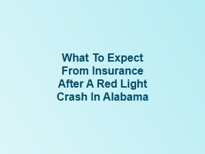 Managing Insurance After a Red Light Accident