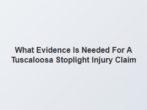 Evidence Required for a Stoplight Injury Claim